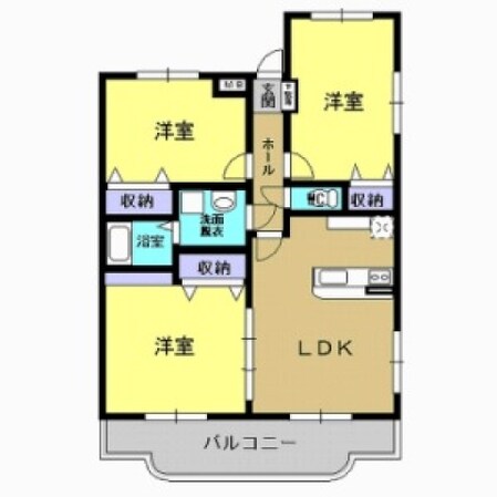 小金井駅 徒歩11分 3階の物件間取画像